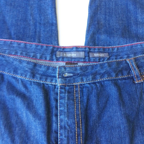 Liz Claiborne Boyfriend Fit Jeans Size 22W - Picture 3 of 8
